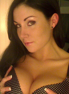 Sweet Krissy: Watch as busty Sweet Krissy strips out of her sexy matching bra and panties