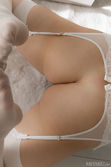 Purr Simona nude in erotic MY WHITE STOCKINGS gallery - MetArt.com