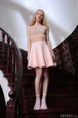 Alice Blue nude in erotic STAIR GAZE gallery - MetArt.com