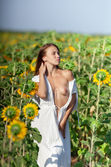Melania nude in erotic SUNFLOWERS gallery - MetArt.com