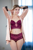 Freya Mayer nude in erotic PEACH AND PLUM gallery - MetArt.com