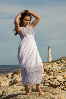 CARA - SEA BREEZE IN HER HAIR with Cara Q - Stunning 18