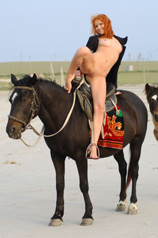EUPHOROSYNE - A HORSE RIDE with Euphrosyne E - Stunning 18