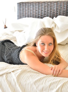 Brianna in Black Stockings