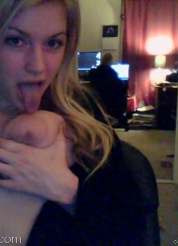 Candid pics of my natural tits