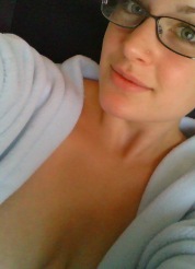 Candid pics of my natural tits