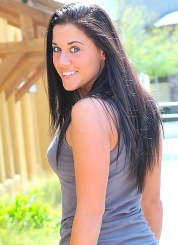 Harper in her micro dress and spreading