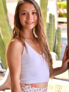 Mira in A Little Miniskirt - FTVGirls.com