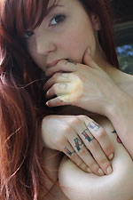 Ivy Snow wears a skimpy string bikini