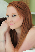 Lucy Ohara gets her trusty toy and has fun in bed