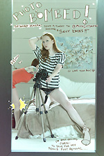 Lucy Ohara takes some self shot pictures of herself in a mirror and strips down