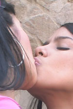 Gigi and Maria have some lesbian fun after they slide out of their jeans