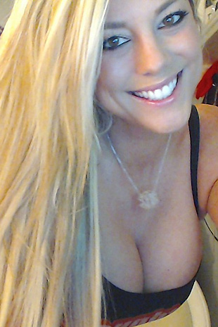 Gisele is a naughty nerd while she shows off her huge tits and perky ass while wearing glasses
