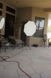 Danni Cole, behind the scenes footage of sweet, sassy and sexy busty brunette