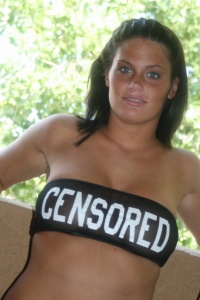 Chubby Girls: Whitney shows you between her big thighs