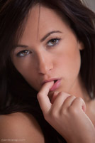 Tess sneaks away for some private time to practice her new pink vibrator