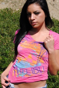Kelly XoXo: Kelly XoXo in daisy dukes