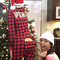 Misty Gates - Christmas iPhone Candids with Janessa