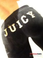 Anastasia Harris just in her Juicy pants at home