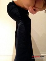 Anastasia Harris just in her Juicy pants at home