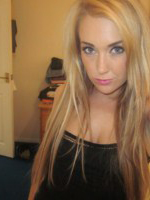 Lucy Anne looks fine in her tight black dress and fishnet bodysuit with stockings
