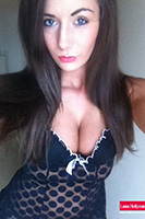 Laura Hollyman Strips Out Of Her Little Blue Top At Home