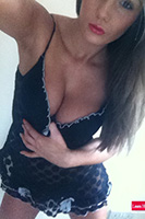 Laura Hollyman Strips Out Of Her Little Blue Top At Home