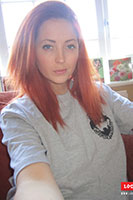 Lucy V Strips From Her Cute Little Shorts At Home