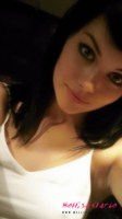Mellisa Clarke strips from her white top and tight jeans