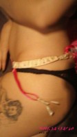 Mellisa Clarke looks cute in her pink to and black panties
