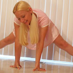 Pretty In Pink Teen Touching