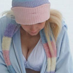 Lil Blonde Snowbunny
