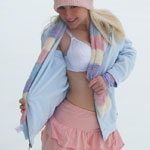 Lil Blonde Snowbunny