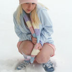 Lil Blonde Snowbunny
