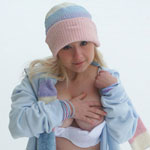 Lil Blonde Snowbunny
